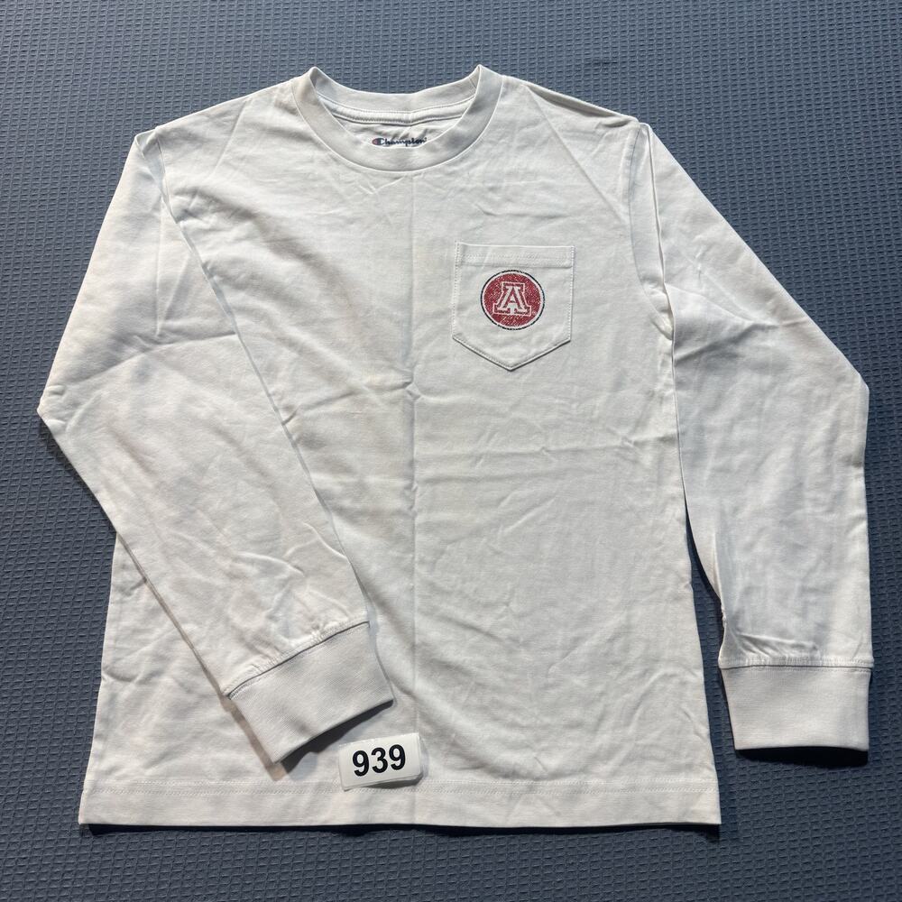Champion Authentic wear Long Sleeve Men Sz M White Pre‎ owned